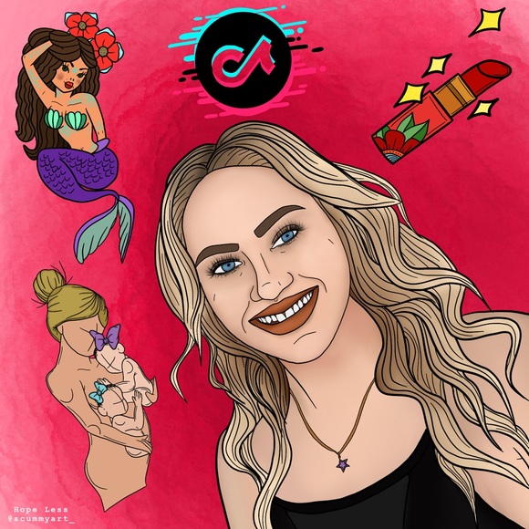 Custom Aesthetic portraits! - Picture 3 of 4